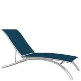 elite relaxed sling patio chaise lounge