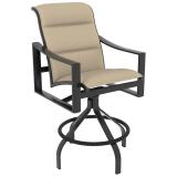 padded sling outdoor bar stool