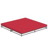 outdoor cushion party lounger