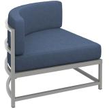 patio cushion curved corner module