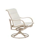 padded sling swivel rocker outdoor